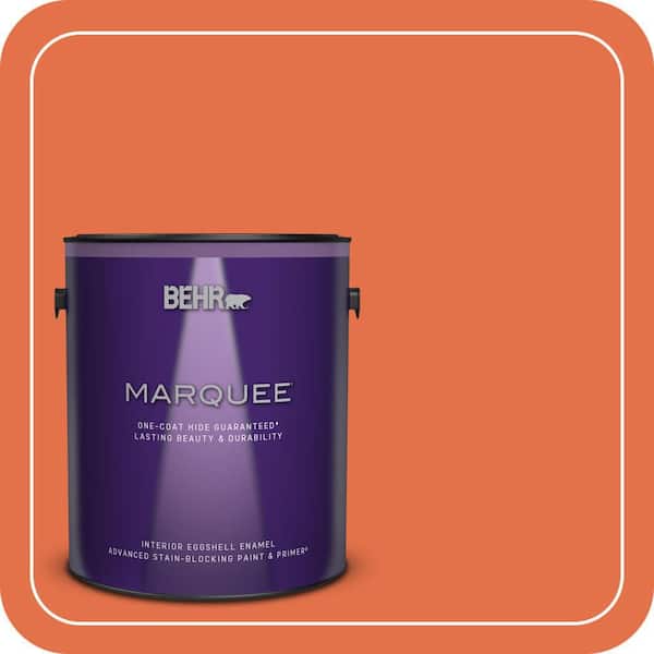 BEHR MARQUEE 1 gal. Home Decorators Collection #HDC-SM16-03 Mai Tai Eggshell Enamel Interior Paint & Primer