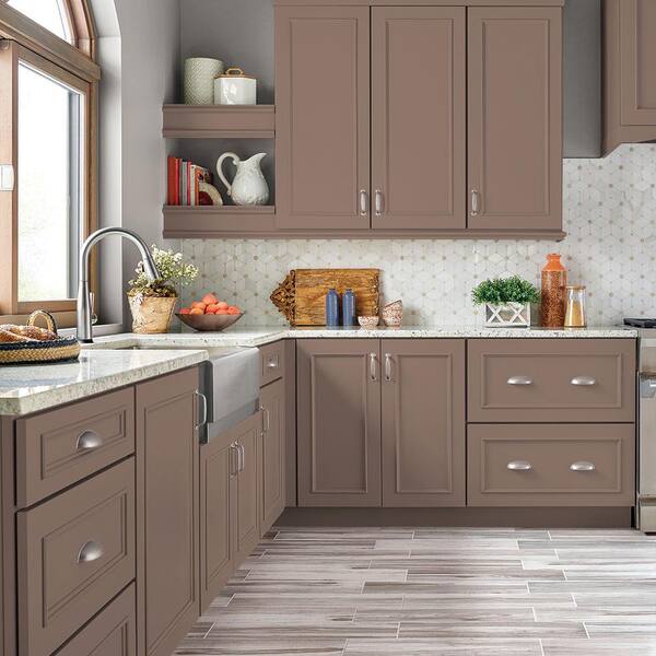 BEHR PREMIUM 1 gal. #N150-4 Modern Mocha Satin Enamel Interior