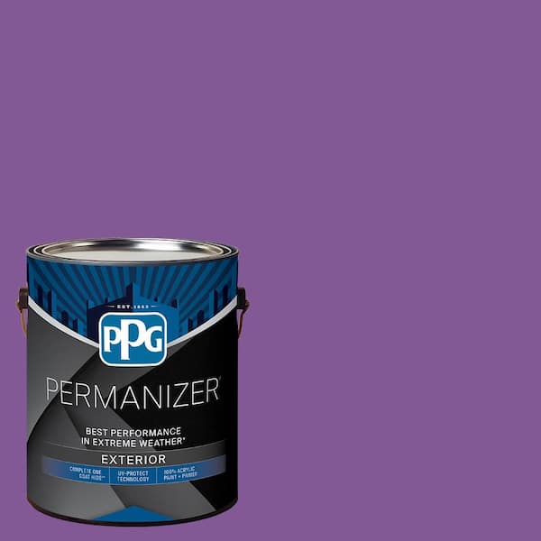 1 gal. PPG1250-7 Royal Lilac Semi-Gloss Exterior Paint