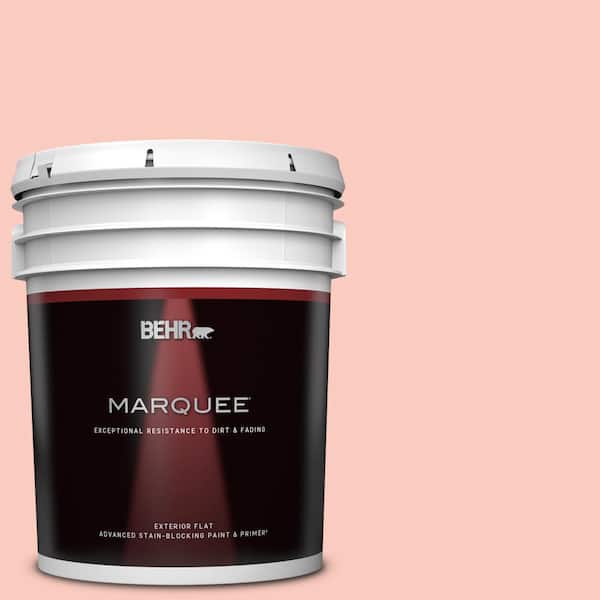BEHR MARQUEE 5 gal. #200C-3 Spring Song Flat Exterior Paint & Primer