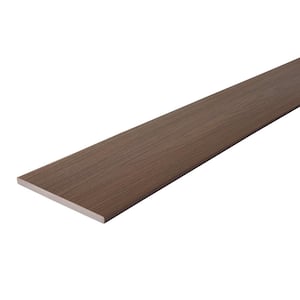 ArmorGuard 3/4 in. x 11-1/4 in. x 12 ft. Forest Brown Capped Composite Fascia Decking Board