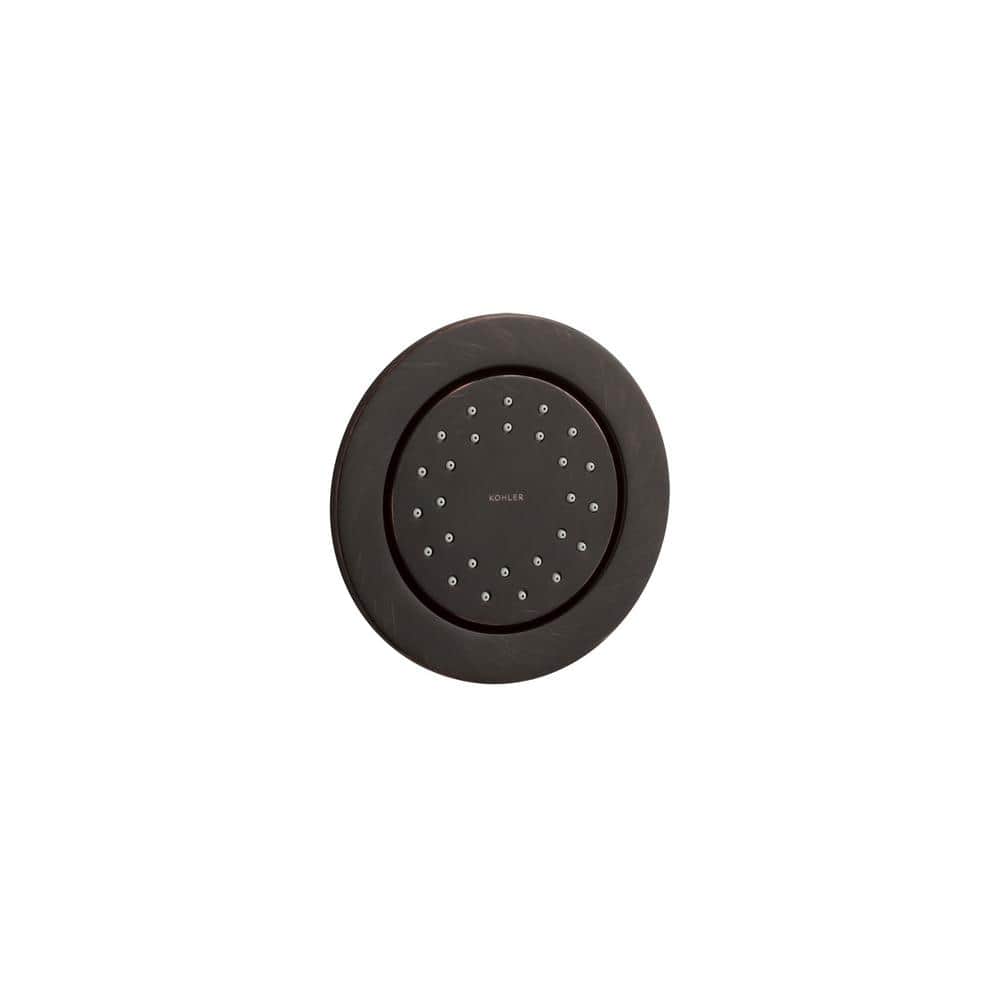 KOHLER WaterTile Round 27Nozzle Body Spray in Matte Black K8013AKBL