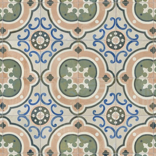 Kings Barna Raval 17-5/8 in. x 17-5/8 in. Ceramic Floor and Wall Tile (10.95 square feet /Case)