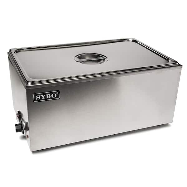 1-Section Stainless Steel Bain Marie Food Warmer