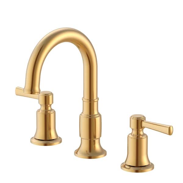Glacier Bay Hoyt 8 in. Widespread 2-Handle Bathroom Faucet with