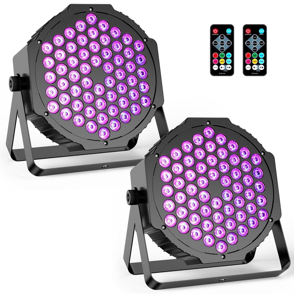 BeamBox 5850-Lumen Black LED Floodlight Dimmable Par Can Stage