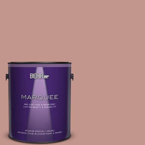 BEHR MARQUEE 1 gal. #MQ1-18 Pressed Blossoms One-Coat Hide Eggshell Enamel Interior Paint & Primer