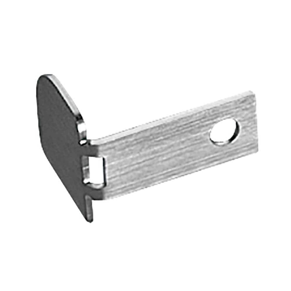 Rondec Brushed Stainless Steel 3/8 in. x 1 in. Metal End Cap price history on PriceWatchPro