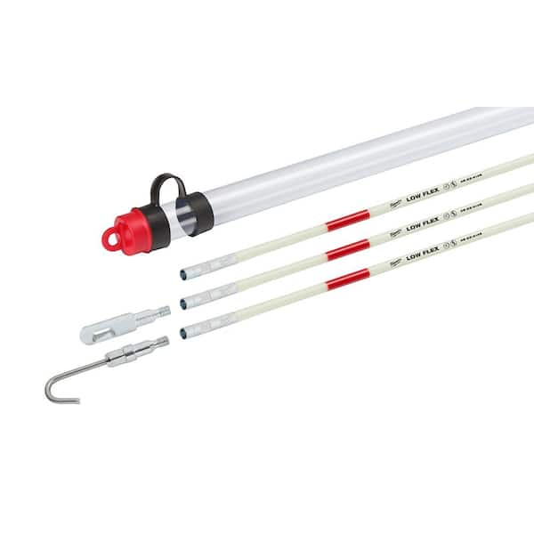 Milwaukee 15 ft. Low Flex Fiberglass Fish Stick Kit with Accessories
