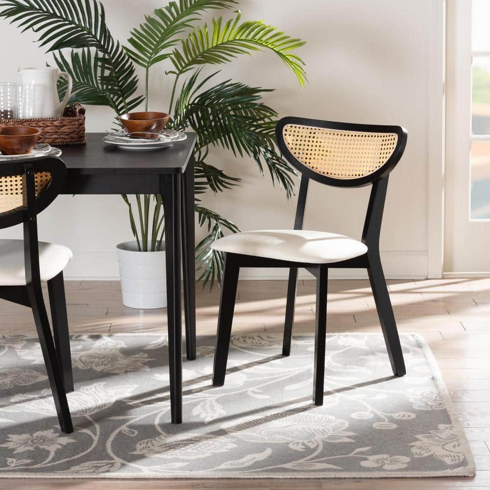 Evelin solid wood dining 2025 set charlton home chair