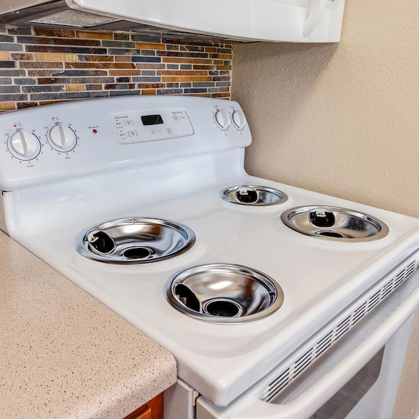 Stove Burner Drip Pans For Electric Stove Top - Perfectly Fit