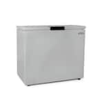 6.7 cu. ft. Compact Chest Freezer in Cool Gray