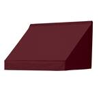 4 ft. Classic Manually Retractable Awning (26.5 in. Projection) in Burgundy
