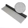 Phifer 72 in. x 100 ft. Charcoal Fiberglass Screen 18 x 14 Mesh 3000017