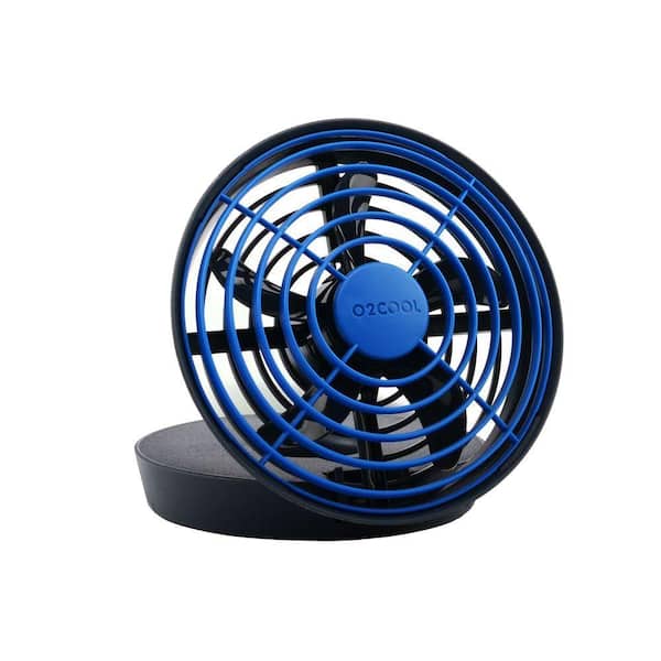 O2COOL 5 in. 2 Speed Battery or USB Operated Fan in Black