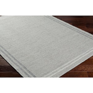 Mardin Gray Stripe 8 ft. x 10 ft. Indoor Area Rug