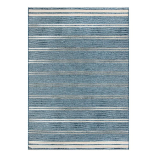 Home Decorators Collection Indigo Ivory 8 ft. x 10 ft. Woven