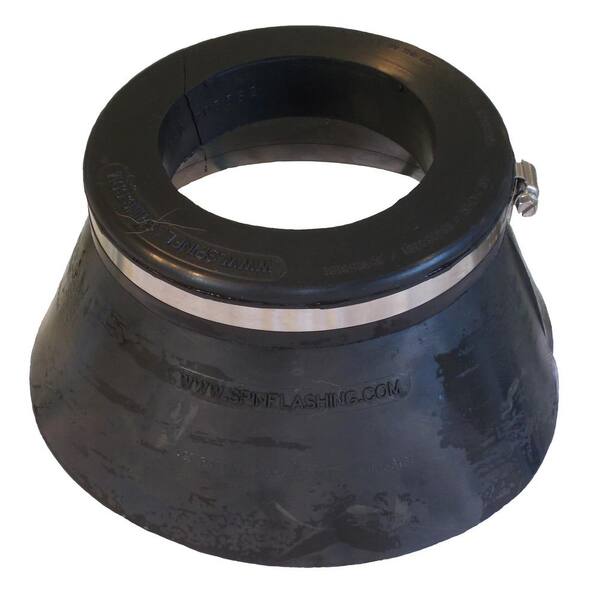 All Style 4 in. Dia Medium Retro-Split Storm Collar Umbrella Flashing fits Nominal Pipe Size (NPS) 4.50 in. O.D. Pipe