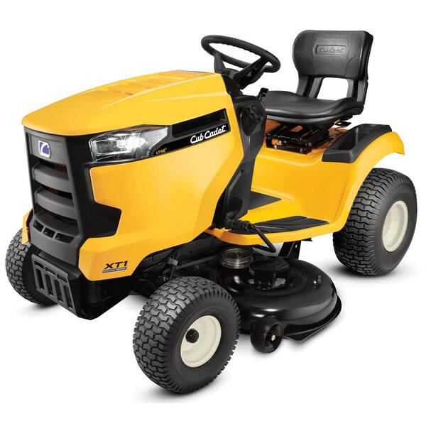 Cub Cadet Xt1 Enduro Lt 42 In 18 Hp Kohler 5400 Series Engine Hydrostatic Drive Gas Riding Lawn Tractor Lt42 The Home Depot