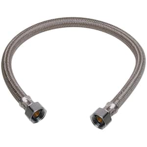 1/2 in. FIP x 1/2 in. FIP x 16 in. Braided Polymer Faucet Supply Line