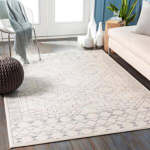 Aina Light Gray 7 ft. 10 in. x 10 ft. Area Rug