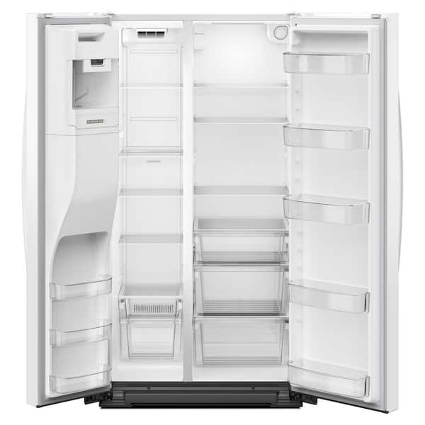 Whirlpool Side x Side Fridge (WRSC5536RW) - White Whirlpool Side x Side Fridge (WRSC5536RW) - White
