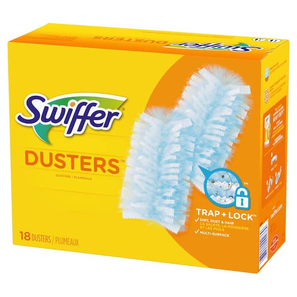 Swiffer Dry Scrubber Duster, 1 balai, 8 chiffons…