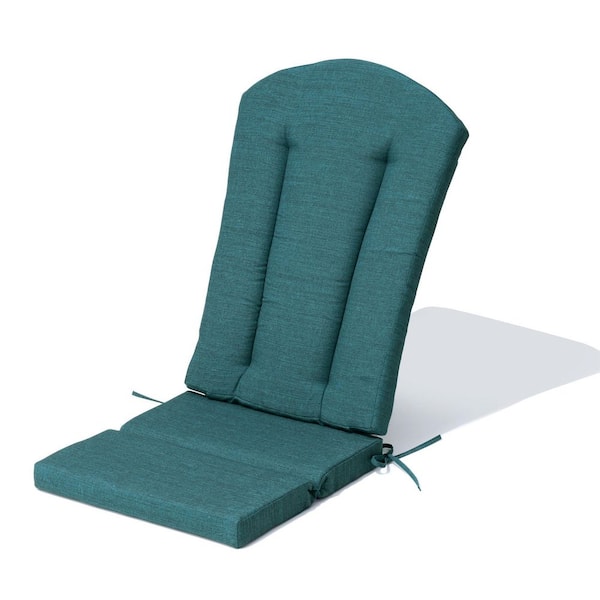 21.65 in. x 49.61 in. 1-Piece Replacement Outdoor Adirondack Chairs Cushion in Malachite
