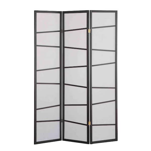 Avex 71 in. Wood Garden Fence 3 Panel Folding Privacy Screen