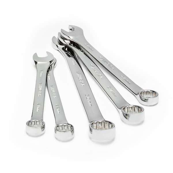 Husky XL MM Combination Wrench Set (5-Piece)