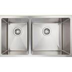 KOHLER Ballad Undermount Stainless Steel 31.5 in. x 20.5 in. x 9 in ...