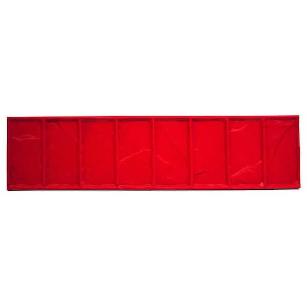 Bon Tool 8 1/2 in. x 34 in. Cut Stone Border Texture Stamp
