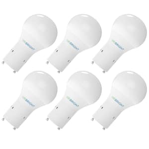 60-Watt Equivalent A19 GU24 LED Light Bulb Daylight (6-Pack)