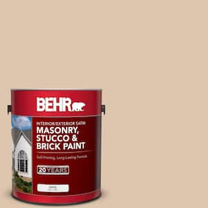 1 gal. #PPU4-08 Plateau Satin Interior/Exterior Masonry, Stucco and Brick Paint