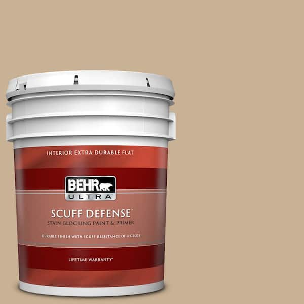 BEHR ULTRA 5 gal. #MQ2-46 Basswood Extra Durable Flat Interior