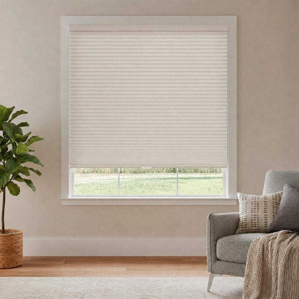 "Cut-to-Width Sand Light Filtering Cordless Double Cell Cellular Shades - 29""W X 72""H" price history on PriceWatchPro
