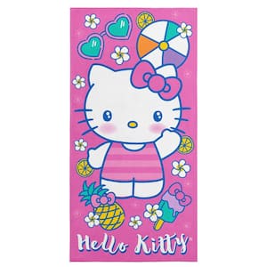 Sanrio Hello Kitty Vacay Kitty Microfiber Beach Towel