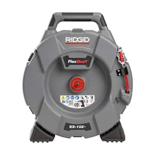 K9-102+ FlexShaft Wall-to-Wall Professional Drain Cleaning Machine 1/4 in. x 50ft. Designed for 1 1/4 in. - 2 in. Pipes