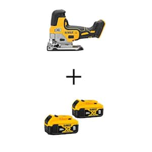 DEWALT 20-Volt MAX XR Lithium-Ion Cordless Brushless Jigsaw with 