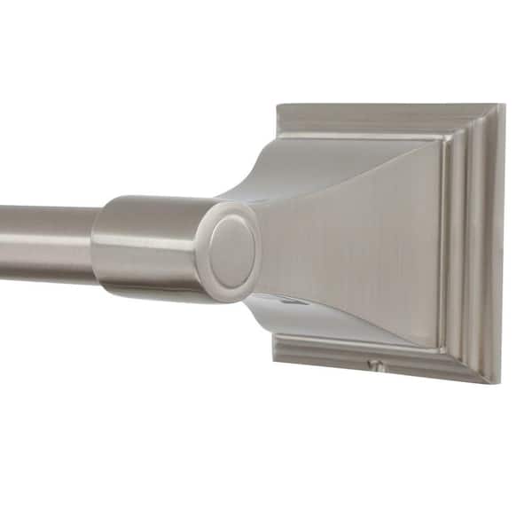Leonard Collection 4-Piece Bathroom Hardware Kit in Satin Nickel Leonard Collection 4-Piece Bathroom Hardware Kit in Satin Nickel