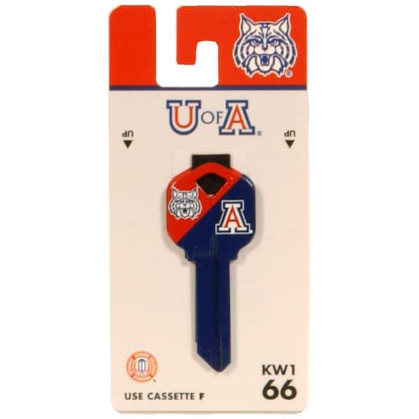 Hillman #66 Arizona Wildcats NCAA House Key