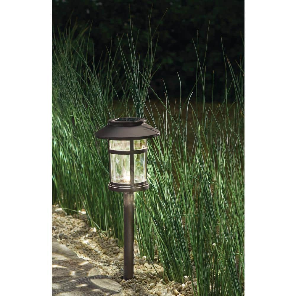 Hampton Bay Duncan 10 Lumen Bronze LED Weather Resistant Outdoor