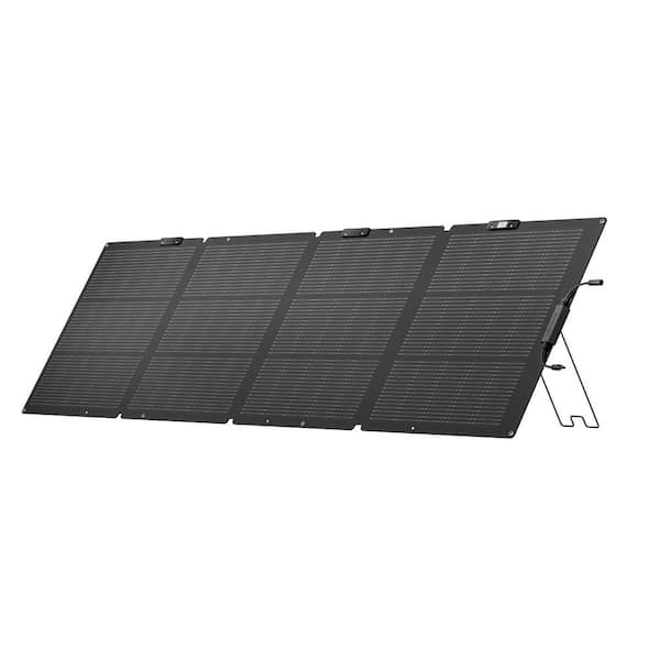 EcoFlow NextGen 220-Watt Portable Solar Panel (1-Side), IP68, Solar ...