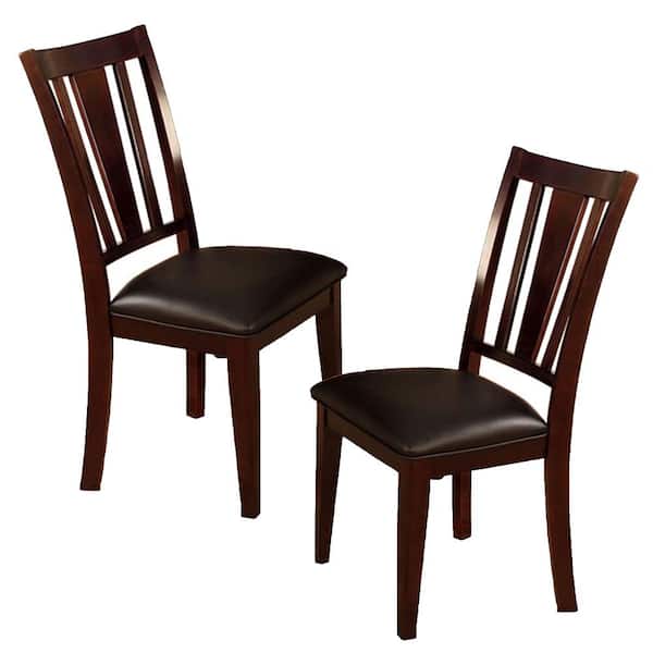 William's Home Furnishing Bridgette I Espresso Side Chair