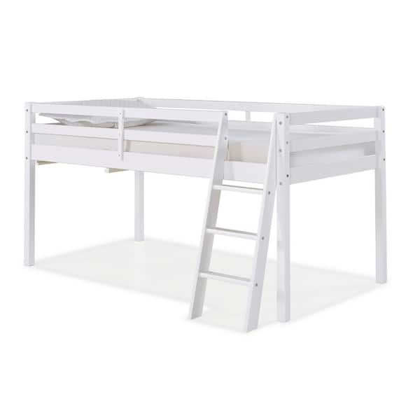 Alaterre Furniture Roxy White Twin Junior Loft Bed