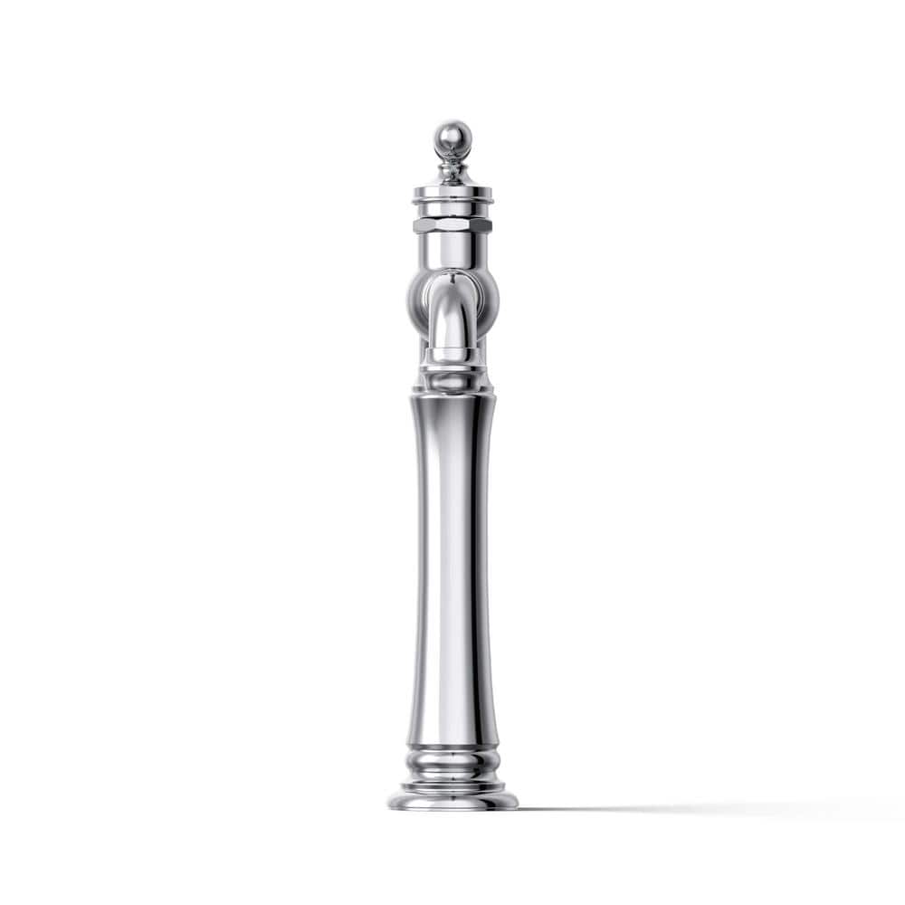 Artifacts Polished Chrome Single-Handle Modern Bathroom Faucet