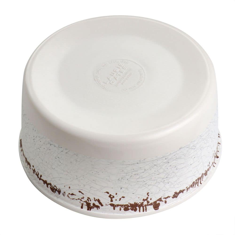 Mauna White Melamine Nesting Storage Bowl Set