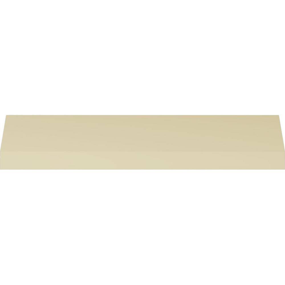 White Polyurethane Sequential Crown Moulding 94.5" Length