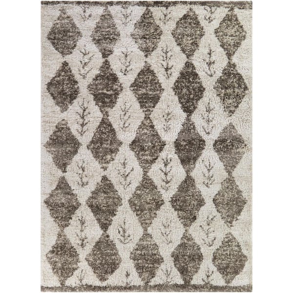 Lamar Cream 7 ft. 10 in. x 10 ft. Moroccan Area Rug