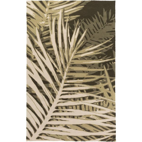 Artistic Weavers Arcoz Olive 5 ft. x 8 ft. Indoor/Outdoor Area Rug